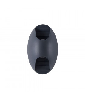 Integrated LED Wall Lamp Grey, IP65
