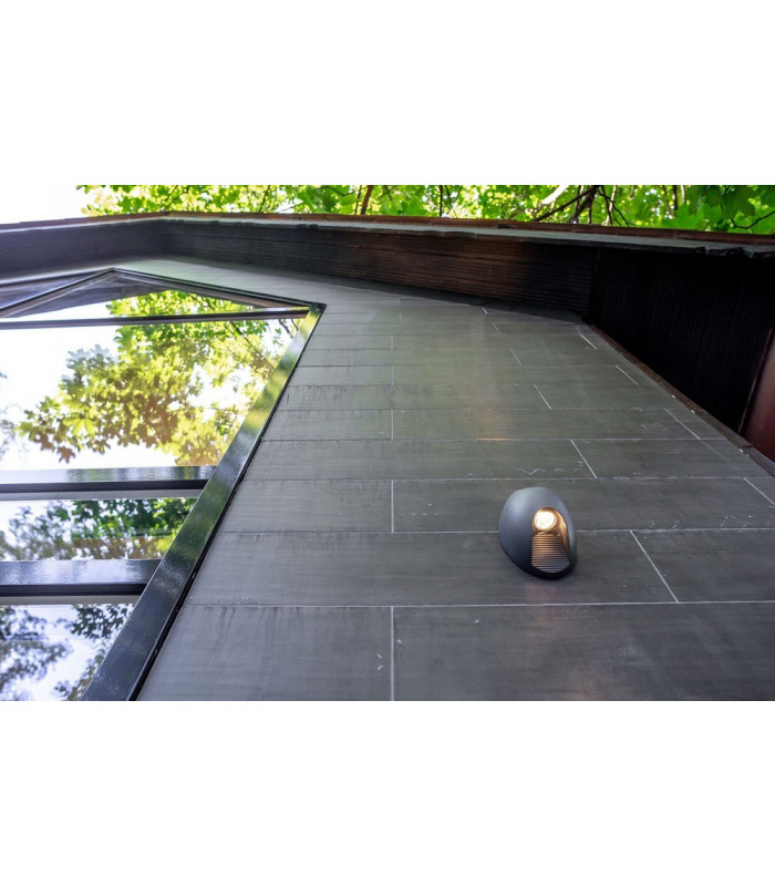 Integrated LED Wall Lamp Grey, IP65