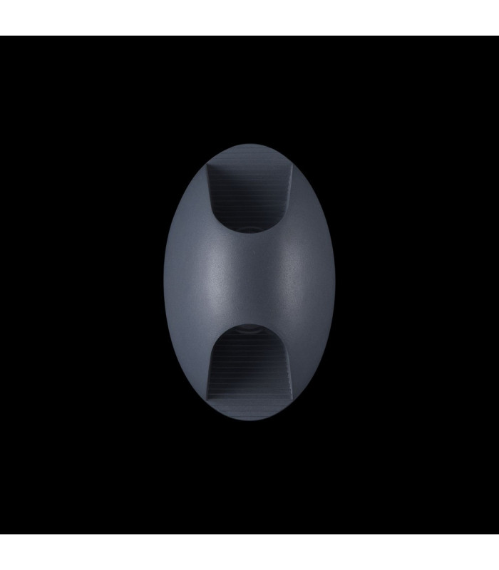 Integrated LED Wall Lamp Grey, IP65