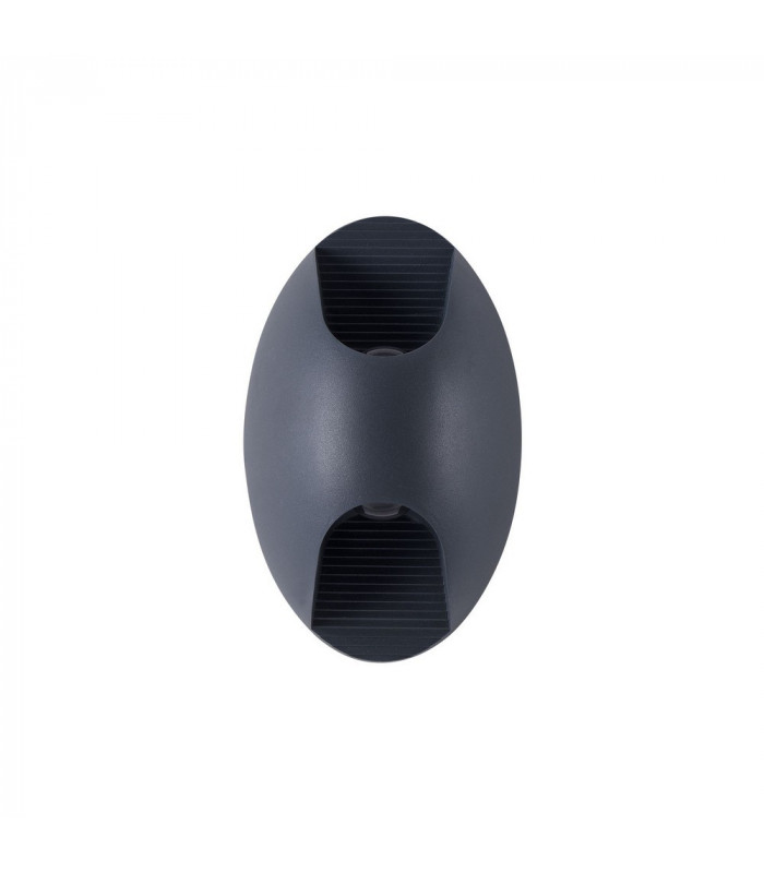 Integrated LED Wall Lamp Grey, IP65