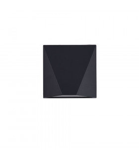 Integrated LED Wall Lamp Black, IP54