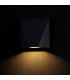 Integrated LED Wall Lamp Black, IP54
