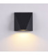 Integrated LED Wall Lamp Black, IP54