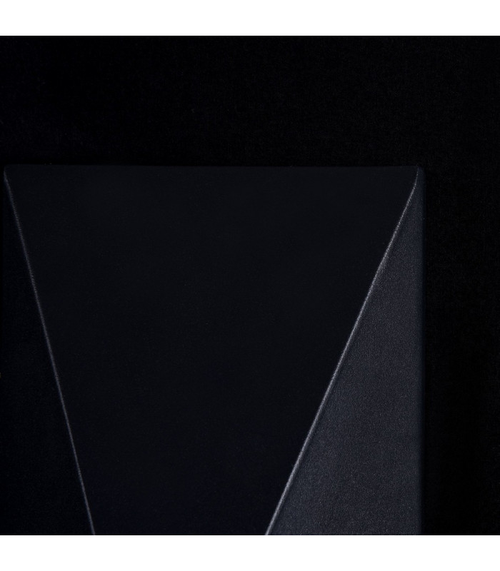 Integrated LED Wall Lamp Black, IP54