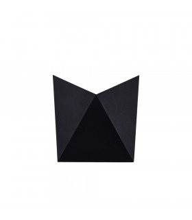 Integrated LED Wall Lamp Black, IP54