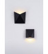 Integrated LED Wall Lamp Black, IP54