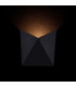Integrated LED Wall Lamp Black, IP54