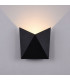 Integrated LED Wall Lamp Black, IP54