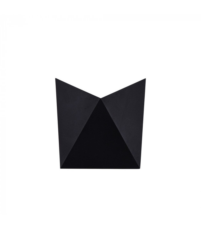 Integrated LED Wall Lamp Black, IP54