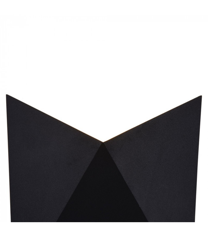 Integrated LED Wall Lamp Black, IP54