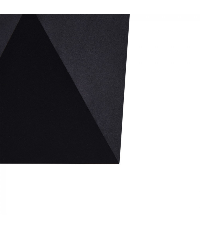 Integrated LED Wall Lamp Black, IP54
