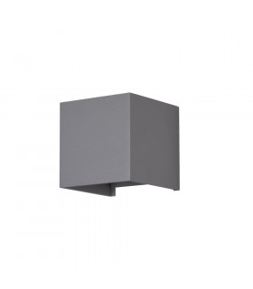 Integrated LED Wall Lamp Grey, IP54