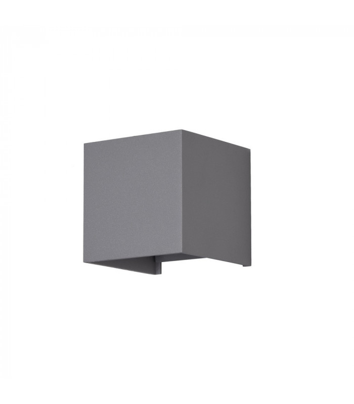 Integrated LED Wall Lamp Grey, IP54