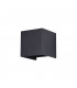 Integrated LED Wall Lamp Black, IP54