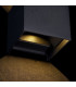 Integrated LED Wall Lamp Black, IP54