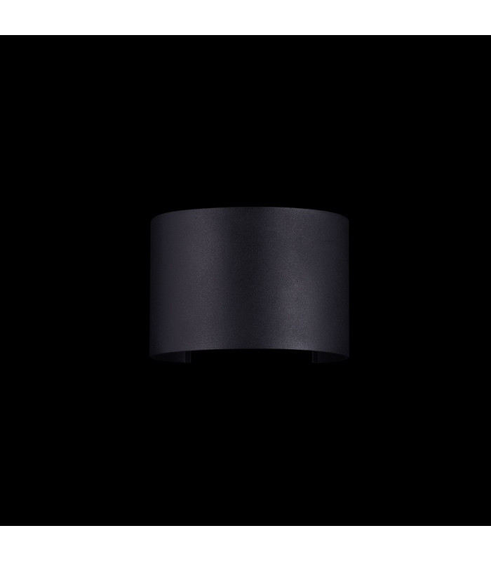 Integrated LED Wall Lamp Black, IP54