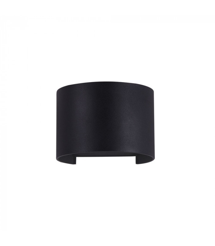 Integrated LED Wall Lamp Black, IP54