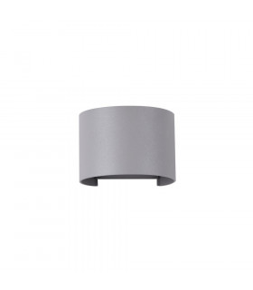 Integrated LED Wall Lamp Grey, IP54