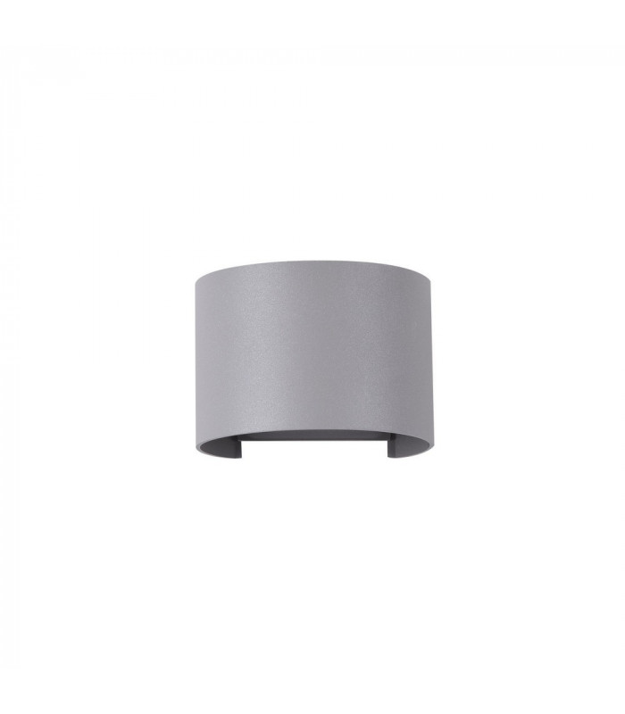 Integrated LED Wall Lamp Grey, IP54
