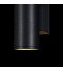 Wall Lamp Black, 2 Light IP54, GU10