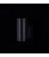 Wall Lamp Black, 1 Light IP54, GU10