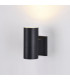 Wall Lamp Black, 1 Light IP54, GU10