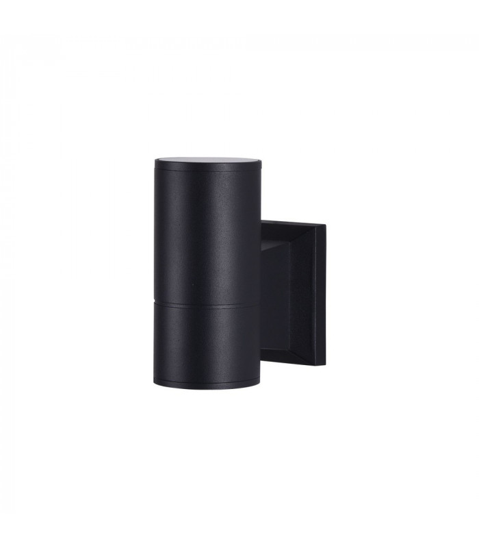 Wall Lamp Black, 1 Light IP54, GU10