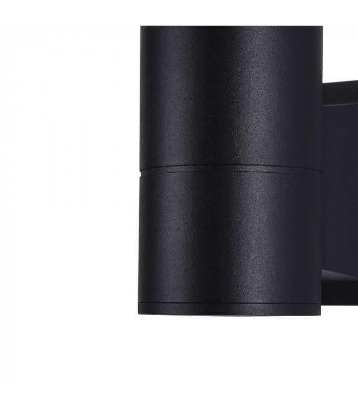 Wall Lamp Black, 1 Light IP54, GU10