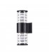 Wall Lamp Black, 2 Light IP54, E27
