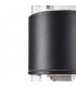 Wall Lamp Black, 2 Light IP54, E27