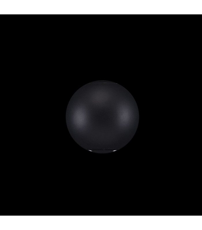 Integrated LED Wall Lamp Black, IP54