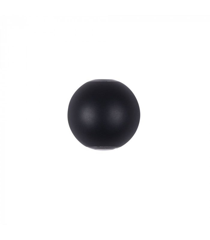 Integrated LED Wall Lamp Black, IP54