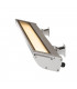 Outdoor Floodlight, LED, 3000K, Silver-Grey, W/H/D 63.5/6.5/20.5 Cm