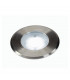 Flat 230V LED Inground Fitting, Round, 4.3W LED, 5000K, Stainless Steel Bezel