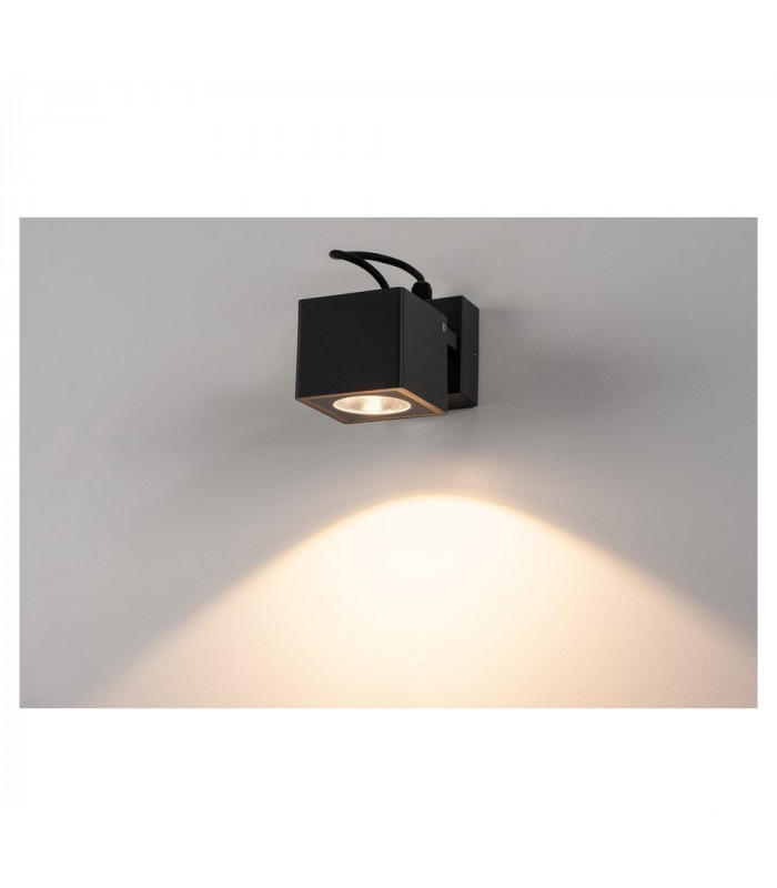 Square LED Wall Light, Square, Anthracite, LED 3000K, IP54