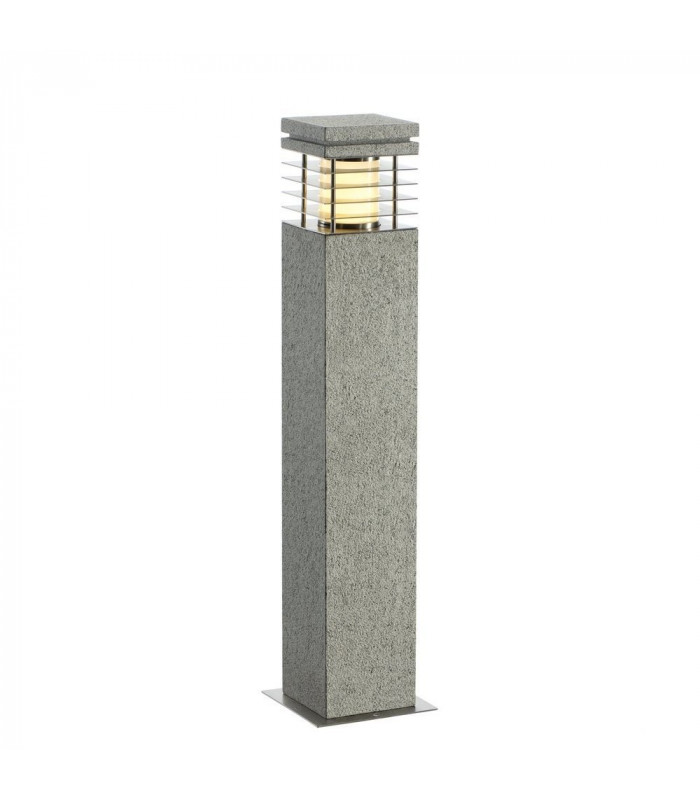 Bollard Light, Granite, Salt & Pepper, E27, max. 15W, IP44