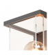 Outdoor Surface-Mounted Wall Light, Anthracite