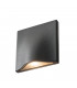 Outdoor Recessed Wall Light, Anthracite, 3000K IP54 100deg. 405lm