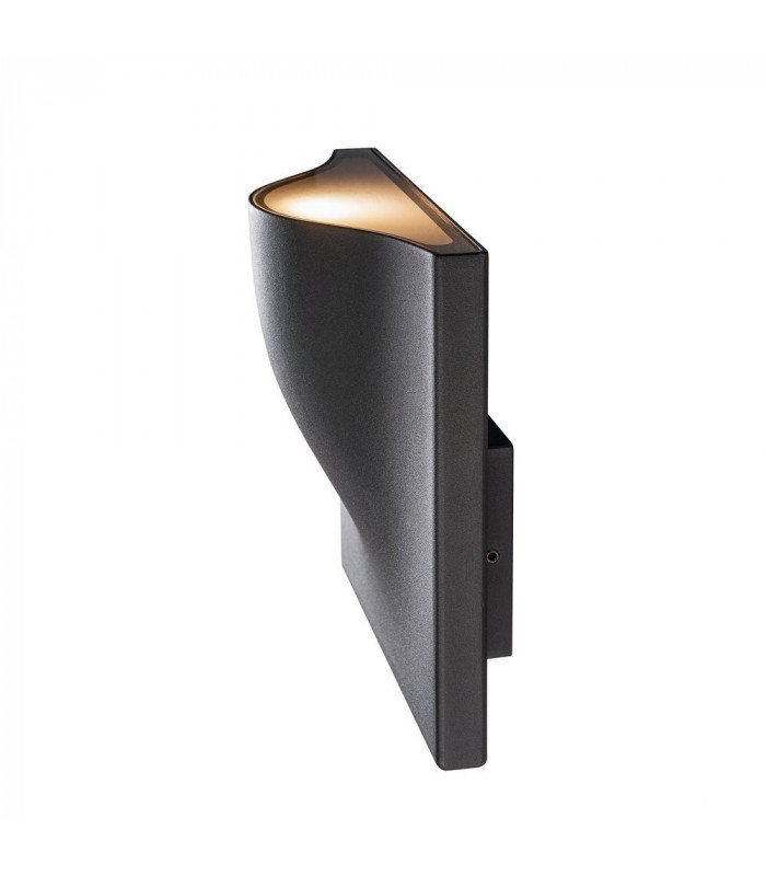Outdoor Recessed Wall Light, Anthracite, 3000K IP54 100deg. 810lm
