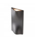 Outdoor Recessed Wall Light, Anthracite, IP54 100deg.