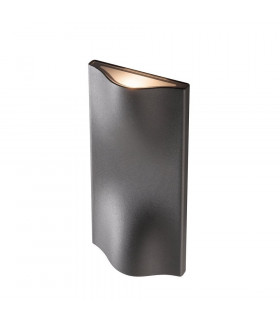 Outdoor Recessed Wall Light, Anthracite, IP54 100deg.