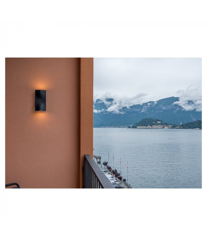 Outdoor Recessed Wall Light, Anthracite, IP54 100deg.
