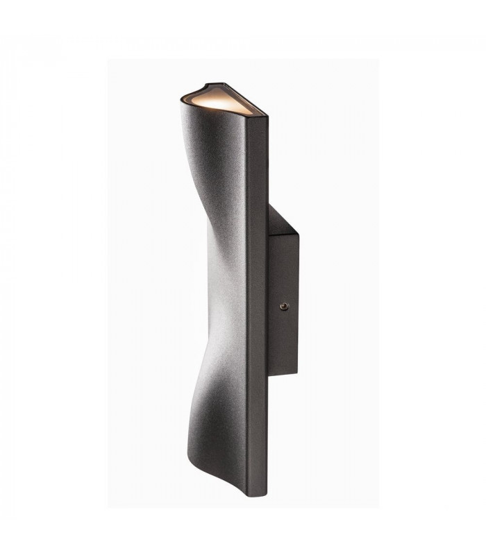 Outdoor Recessed Wall Light, Anthracite, IP54 100deg.