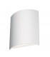 LED Outdoor Surface-Mounted Wall Light, 3000K, White, IP54