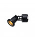 Outdoor Surface-Mounted Wall Light Black