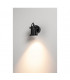Outdoor Surface-Mounted Wall Light Black