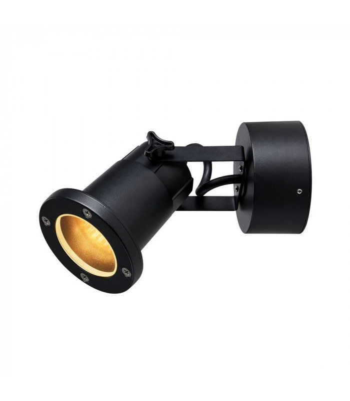 Outdoor Surface-Mounted Wall Light Black
