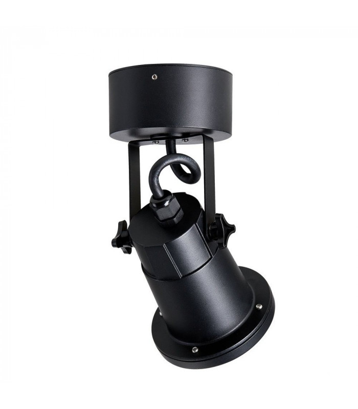 Outdoor Surface-Mounted Wall Light Black