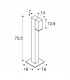 Outdoor Floor Lamp Anthracite