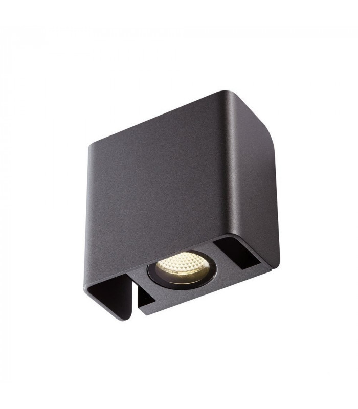 Outdoor Recessed Wall Light Anthracite 3000K IP65 Dimmable